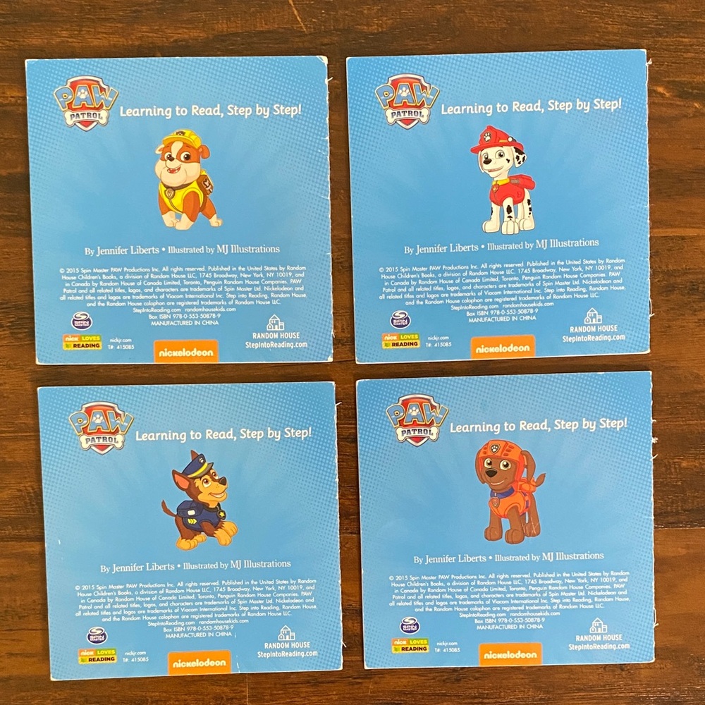 12 Books: PAW Patrol Colors & Numbers & Paw Patrol Step into Reading Set - Picture 5 of 12